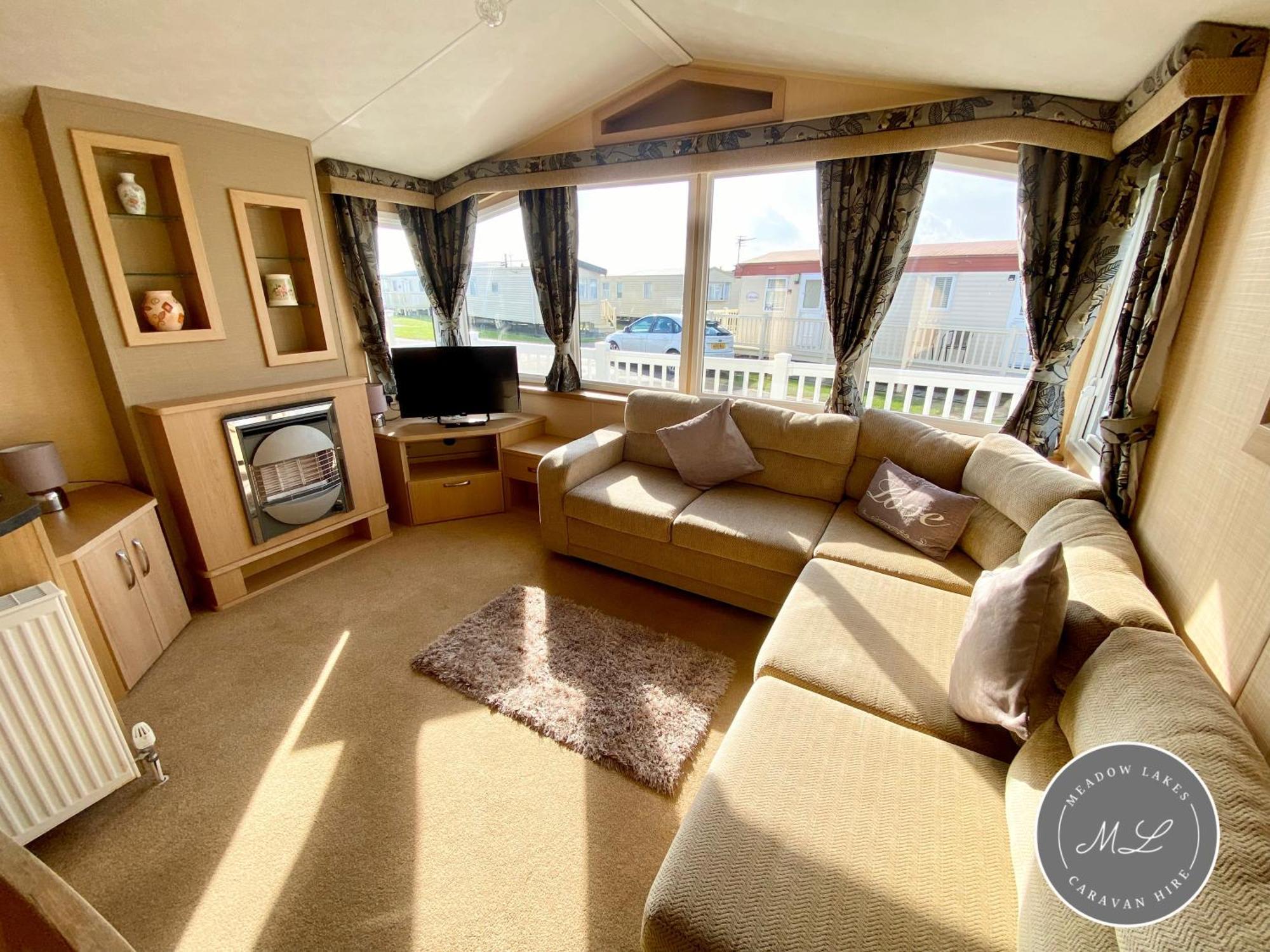 Palm Grove 132 - Pet Friendly, Wifi, Central Heating, Close To Shops And Beach - Meadow Lakes Caravan & Lodge Hire Chapel St. Leonards Exterior foto
